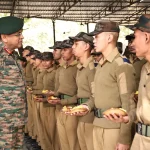 Lt Gen Anindya Sengupta with Soldiers