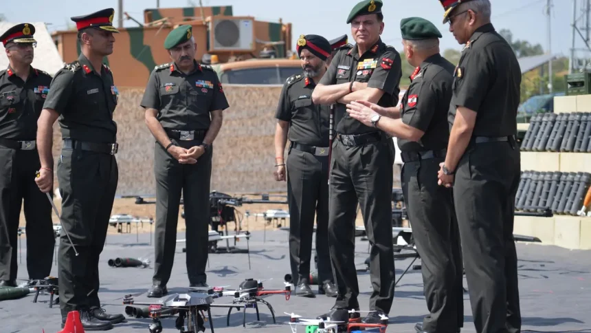 Lt Gen Dhiraj Seth Reviews Operational Preparedness and Tech-Driven Modernisation at Shahbaz Division