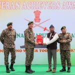 Lt Gen Dhiraj Seth Awarding Veteran