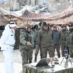 Lt Gen Hitesh Bhalla Reviews Security and Operational Preparedness of Siachen Brigade