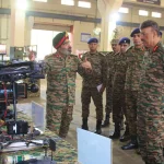 Lt Gen Rajiv K Sahni Reviews EME Capabilities and Defence Innovation Initiatives in Pune