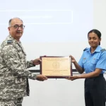 Officer Getting Award