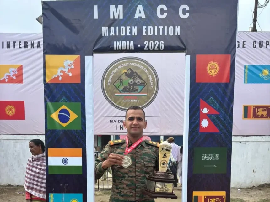 Officer with Medal