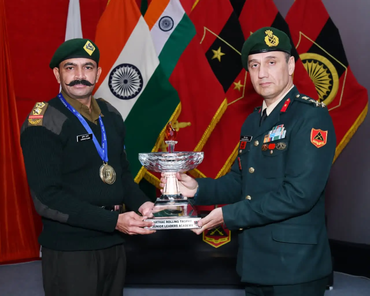 Subedar Surinder Singh of 16 Dogra Named Overall Best Student at Junior Leaders Academy, Bareilly