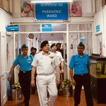 Surgeon Vice Admiral Vivek Hande Visits Command Hospital (Air Force) Bengaluru