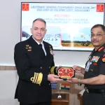 Vice Admiral Dimitrios Eleftherios Kataras HN and Lt Gen Pushpendra Singh
