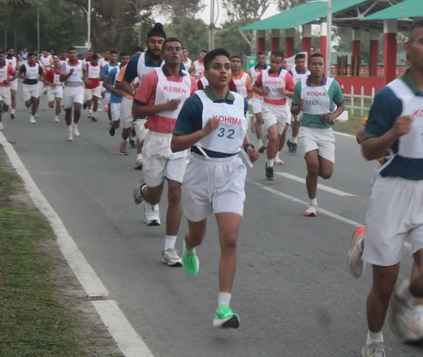 Cadets Running