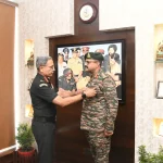 Col Prasad Bansod Being Commended