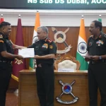 General Anil Chauhan Commending
