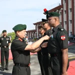 General Dwivedi Commending 2