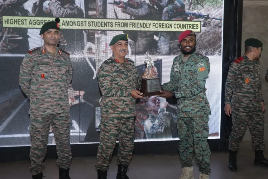 Indian Army Commando Course Concludes at Junior Leaders Wing Belagavi