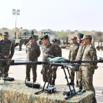 Lt Gen AVS Rathee Reviews Operational Readiness of Battle Axe Division in Desert Terrain