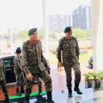 Lt Gen Dhiraj Seth and Other Officers