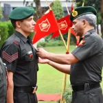 Lt Gen Katiyar Commending 1