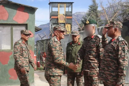 Lt Gen Pratik Sharma Shaking Hands 2