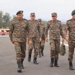 Lt Gen Pratik Sharma and Other Officers