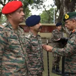 Lt Gen RC Tiwari Commending