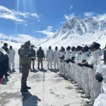 Lt Gen Sengupta Interacting with Troops