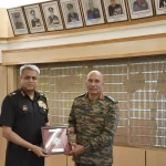 Lt Gen Sengupta and Lt Gen Pratik Sharma