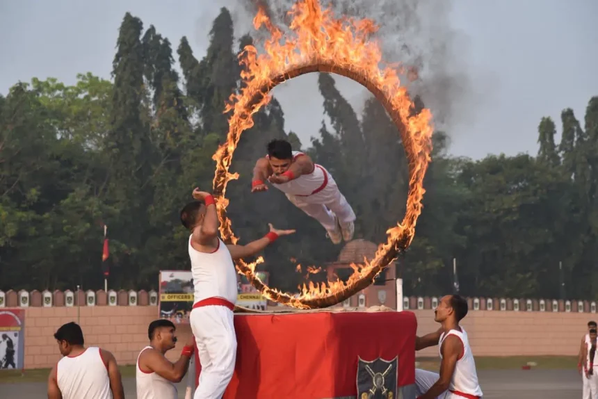 Martial Art Being Performed