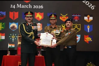 Officer Getting Award 1