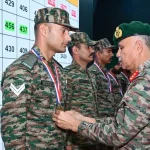 Officer Giving Medal