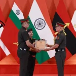 Officer Receicving Award