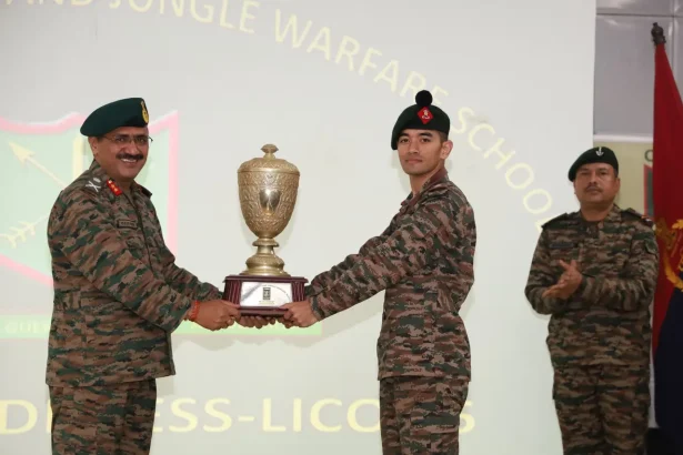 Officer Receiving Award 1