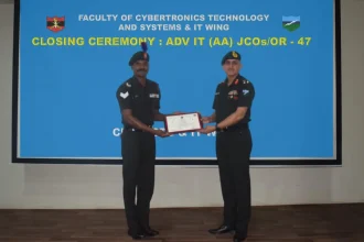 Officer Receiving Award 4