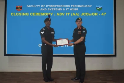 Officer Receiving Award 4