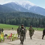 Officers at Pahalgham