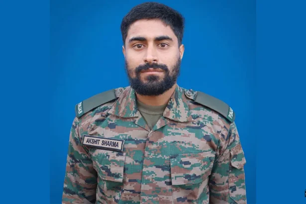 Sepoy Akshit Sharma of 9 Punjab Makes Supreme Sacrifice During Training Exercise in J&K