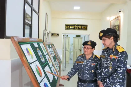 Surg Vice Admiral Arti Sarin Reviews Medical Facilities at Karwar During Official Visit
