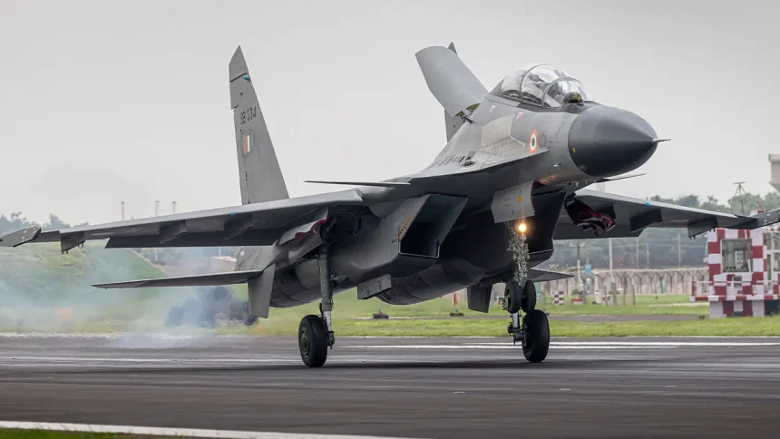 Indian Air Force Su-30MKI Fighter Jet Reported Missing Over Assam