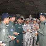 Air Marshal B Manikantan Discussing