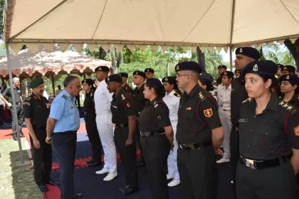 Air Marshal Sandeep Thareja Interacting