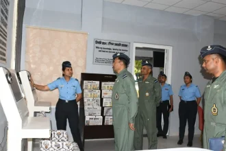 Air Mshl B Manikantan Reviewing 1