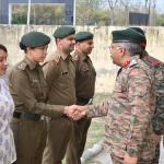 Brig Arun Bhardwaj Shaking Hands