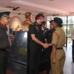 Brigadier TS Bawa Shaking Hands