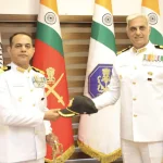 Cmde Paramjit Singh Taking Over