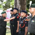 Gen Dwivedi Commending 1