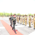 General Dwivedi at Sainik School Rewa