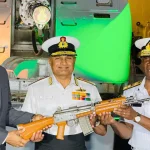 INSAS Being Handed Over