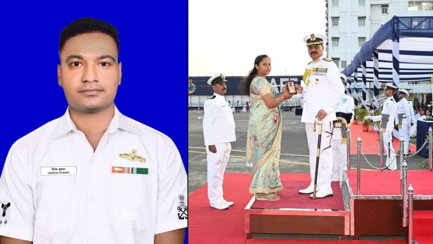 Late Deepak Kumar and His Wife