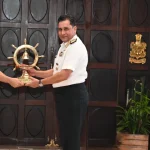 Lt Cdr Amogh Chawla Getting Award