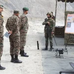 Lt Gen DG Misra Reviewing 1