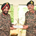Lt Gen Devednra Sharma and Lt Gen Manjinder Singh