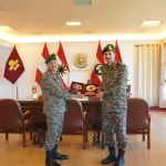 Lt Gen Devendra Sharma and Lt Gen Pushpendra Singh