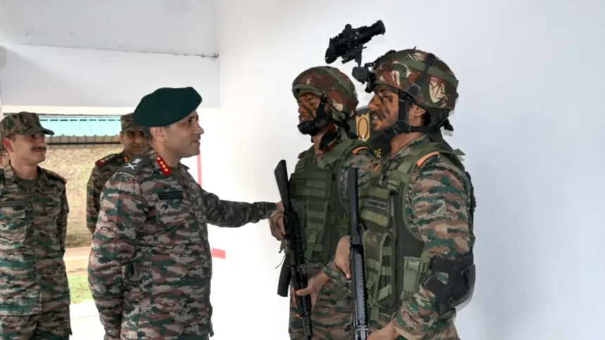 Lt Gen Neeraj Shukla Interacting