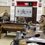 Lt Gen Pratik Sharma and Other Officers